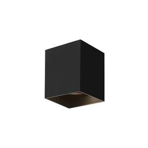 Sean Lavin Exo LED 5.2 inch Black Flush Mount Ceiling Light in LED 90 CRI 2700K, 20 Degree, Matte Black/Black, Integrated LED