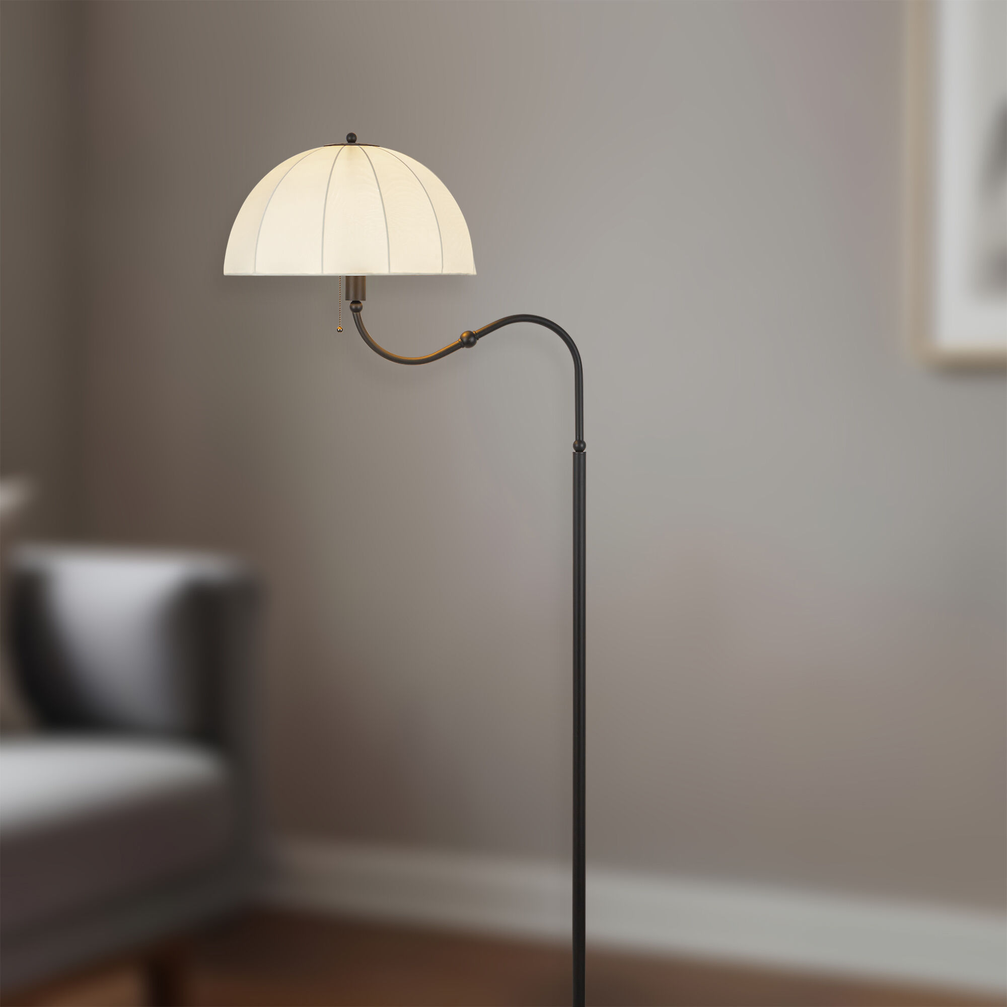 Alora Mood Crosby 68 inch 1.00 watt Matte Black Floor Lamp Portable Light