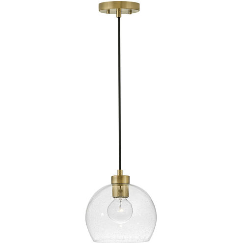 Rumi LED 9 inch Lacquered Brass Pendant Ceiling Light