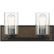 Sheppard 2 Light 15.25 inch Lodge Bathroom Vanity Light Wall Light