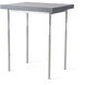 Senza 26.1 X 22 inch Sterling Side Table in Maple Grey, Wood Top