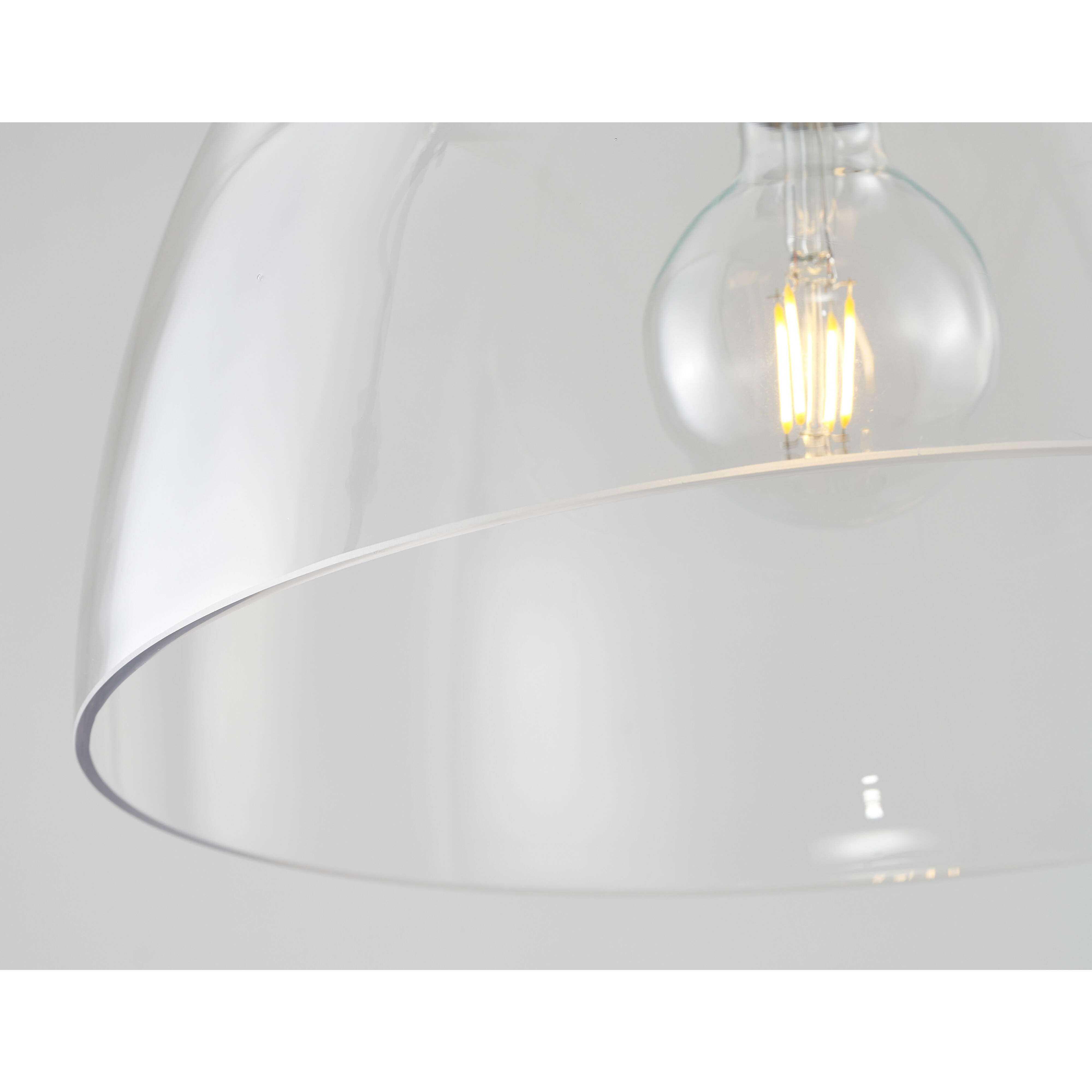 Canada 1 Light 14 inch Chrome Semi Flush Mount Ceiling Light