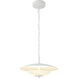 Prescott 15.63 inch Antique White Pendant Ceiling Light