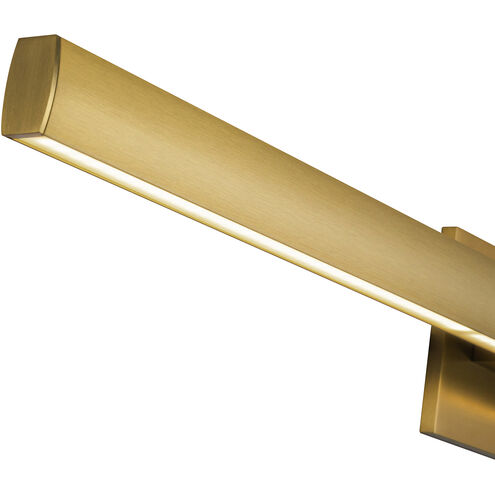 Vera LED 37.88 inch Brushed Gold Bath Vanity Wall Light
