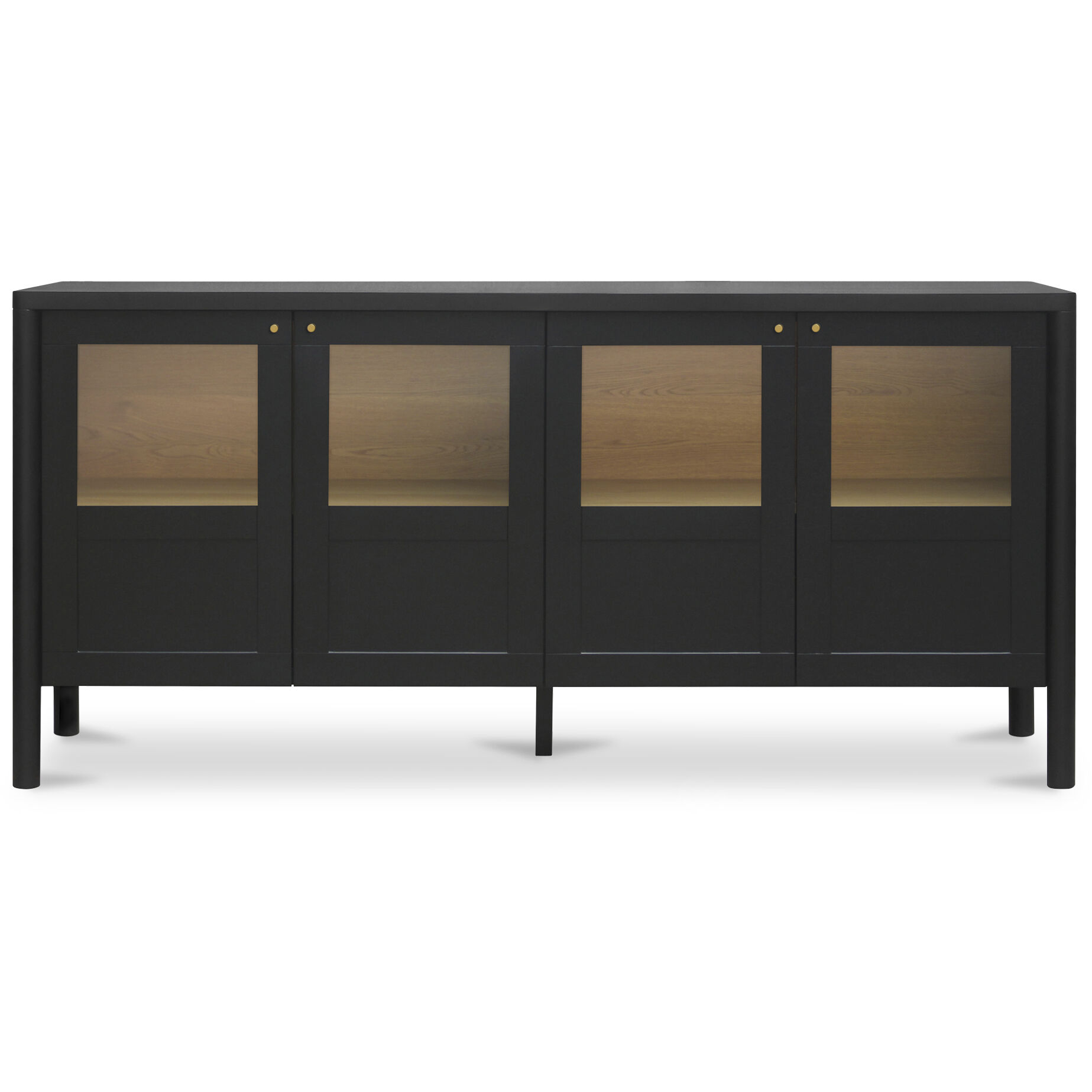 Hannah 72.8 X 20.1 inch EM Black Sideboard