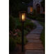 Coastal Elements Republic LED 17 inch Oil Rubbed Bronze Outdoor Post Mount Lantern, Estate Series