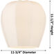 Edison Norfolk LED 12 inch Antique Copper Mini Pendant Ceiling Light