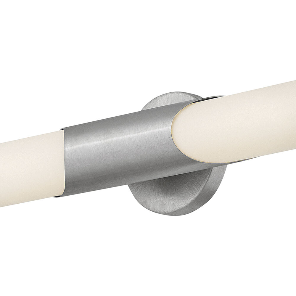 Grace LED 5 inch Textured Nickel Bath Light Wall Light