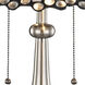 Evelyn 21 inch 75.00 watt Brushed Nickel Table Lamp Portable Light