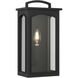 C&M by Chapman & Myers Modesto 1 Light 12.38 inch Textured Black Outdoor Wall Lantern