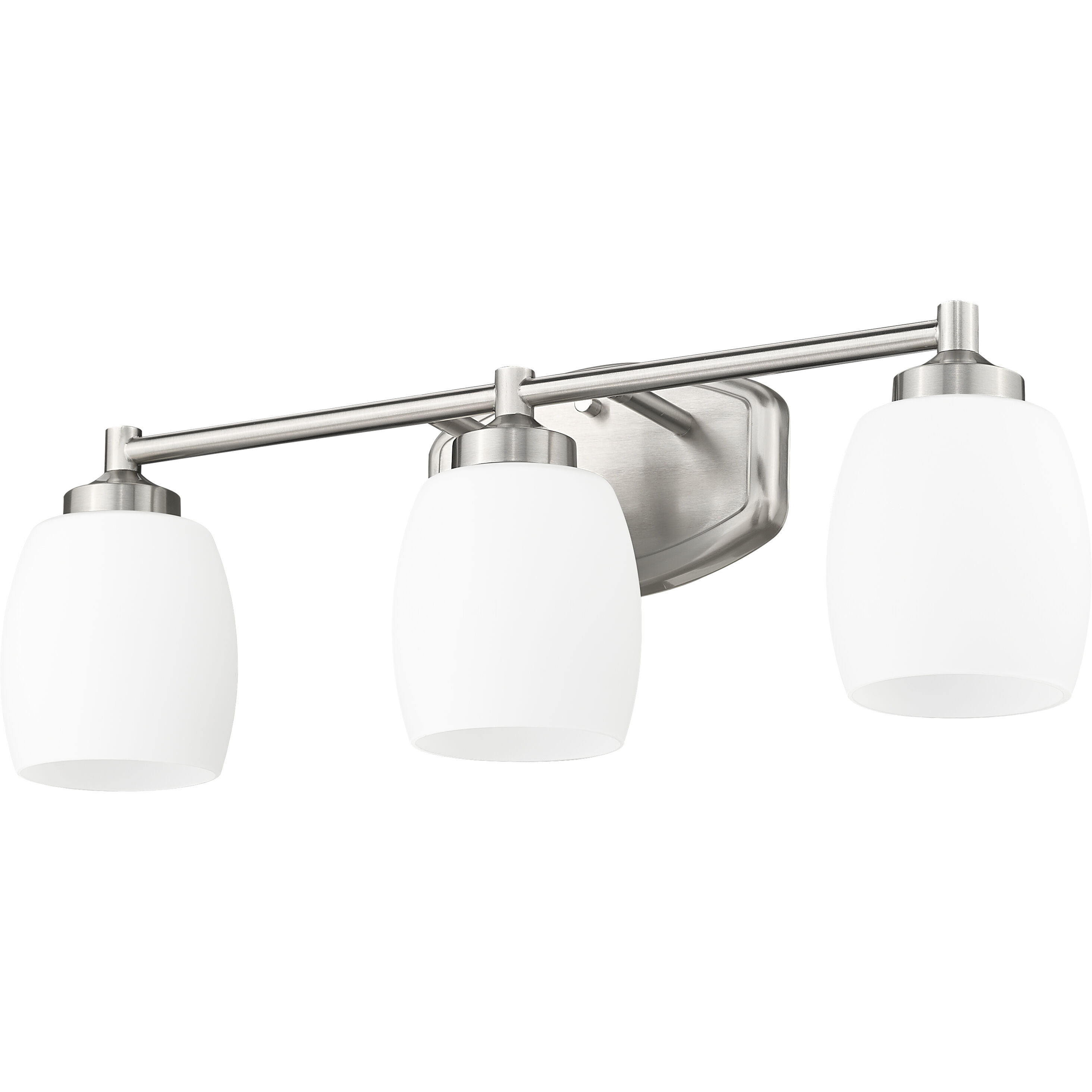 Kendrick 3 Light 23 inch Brushed Nickel Bath Vanity Light Wall Light