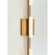 Sean Lavin Tris LED 25.6 inch Satin Nickel Bath Light Wall Light in LED 90 CRI 3000K, Integrated LED