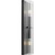 Seville 2 Light 3 inch Matte Black ADA Wall Sconce Wall Light, Design Series