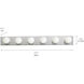 Independence 6 Light 36 inch Brushed Nickel Bath Strip Wall Light