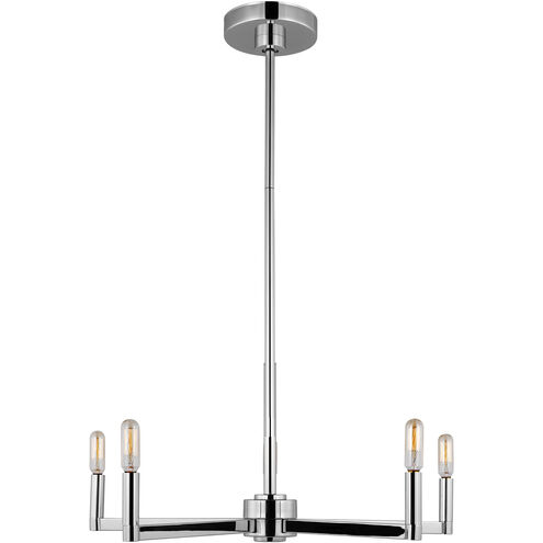 Fullton 5 Light 24 inch Chrome Chandelier Ceiling Light