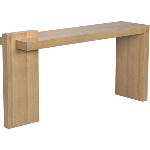 Atlanta 63 X 15 inch White Oak Console