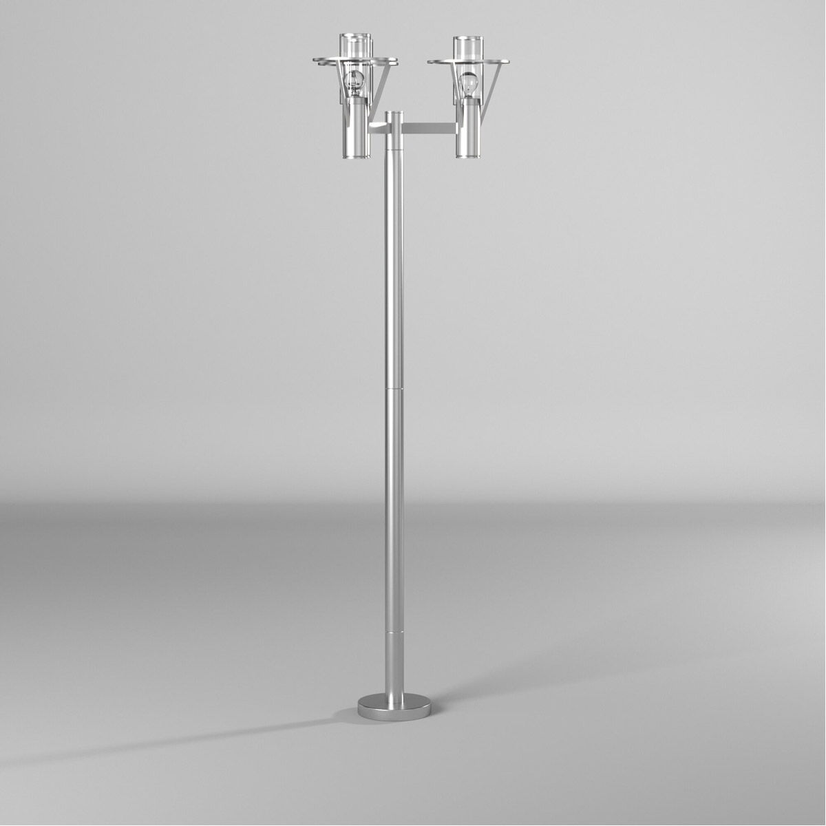 Belfast LED 86.75 inch Stainless Steel Outdoor Post Light