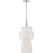 Gramercy 1 Light 11.88 inch Polished Nickel Mini Pendant Ceiling Light