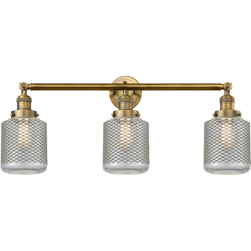 Franklin Restoration Stanton LED 32 inch Brushed Brass Bath Vanity Light Wall Light, Franklin Restoration