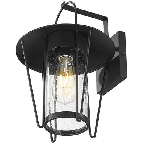 Stockwell 1 Light 14.25 inch Matte Black Exterior Wall Mount