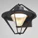 Jackson LED 8.25 inch Textured Black Outdoor Wall