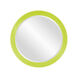 Virginia Glossy Green Wall Mirror