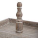Adornment Distressed Wood and Distressed Wood Tiered Tray