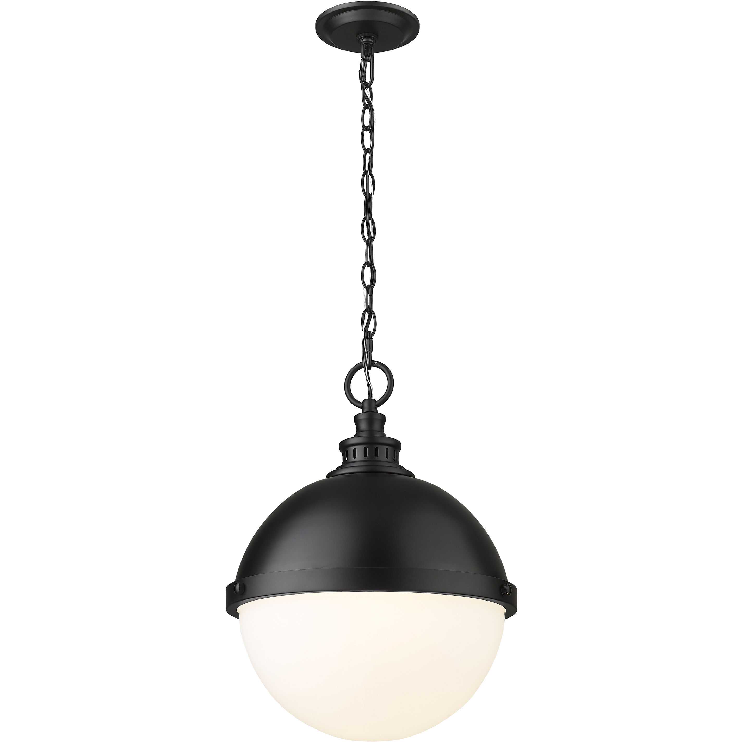 Peyton 2 Light 14.5 inch Matte Black Pendant Ceiling Light
