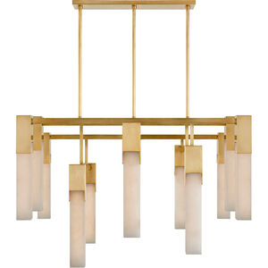 Visual Comfort Signature Collection Kelly Wearstler Covet LED 31.25 inch Antique-Burnished Brass Chandelier Ceiling Light, Large KW5115AB-ALB - Open Box