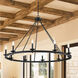 Middleton 10 Light 45 inch Matte Black Chandelier Ceiling Light, Essentials