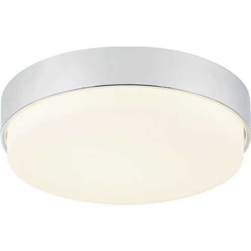 Quintz LED 14.5 inch Chrome Flush Mount Ceiling Light
