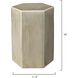 Porto 16 X 12 inch Pistachio Ceramic Side Table