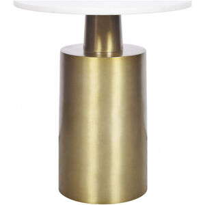 France 20 X 18 inch Gold Accent Table