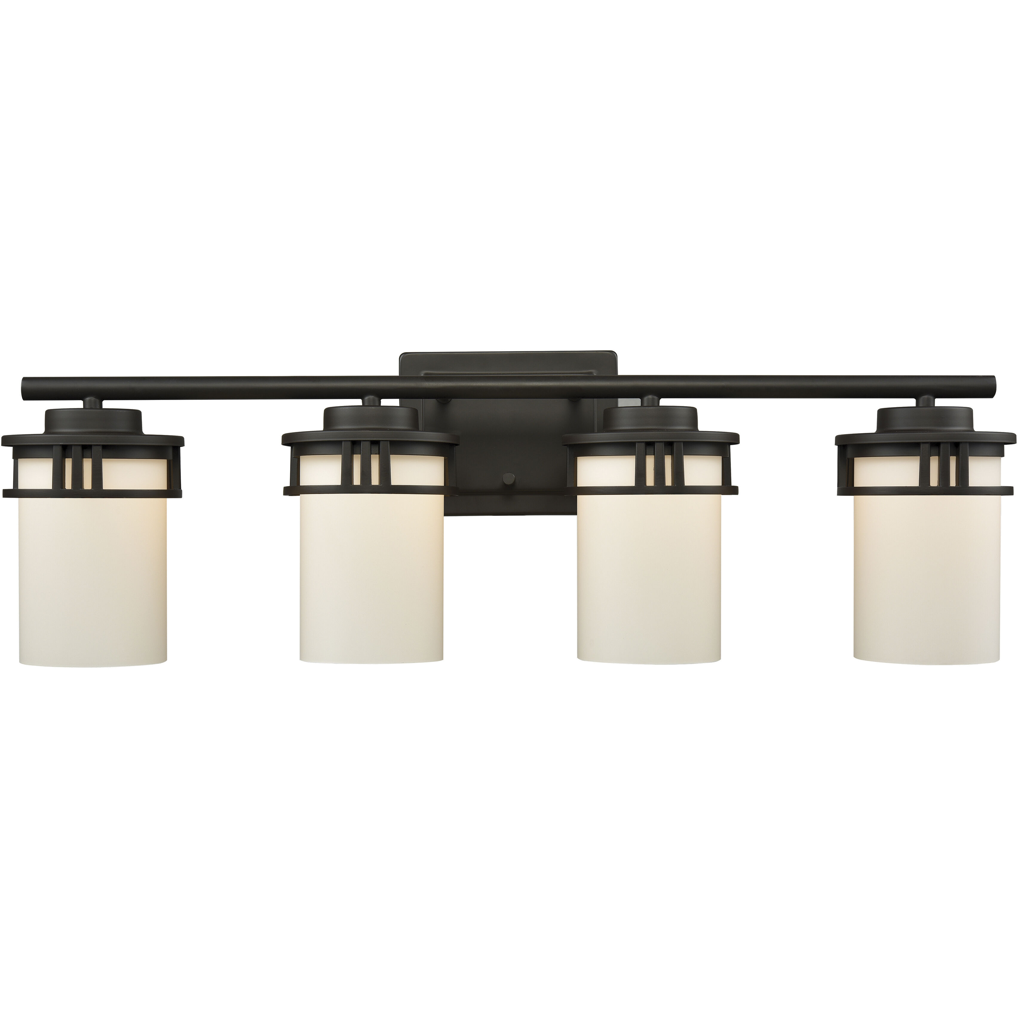 Ravendale 4 Light 27 inch Oil Rubbed Bronze Vanity Light Wall Light