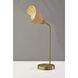 Cove 20 inch 40.00 watt Antique Brass Desk Lamp Portable Light 