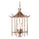 Wildwood 3 Light 12 inch Patinated Art Glaze Lantern