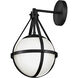 Colby 1 Light 9.25 inch Black Sconce Wall Light