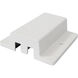 Signature Matte White Track Floating Canopy Ceiling Light