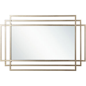 Gemma 34 X 22 inch Bright Gold Wall Mirror