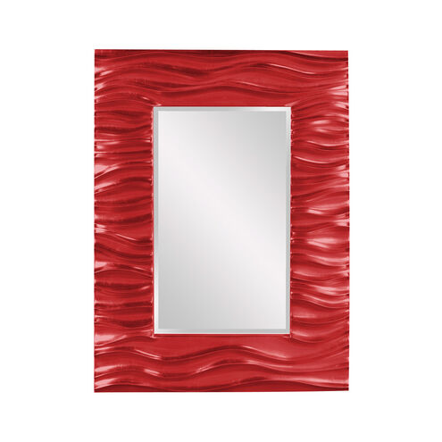 Zenith 39 X 31 inch Glossy Red Wall Mirror