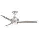 Spitfire 1 Light Brushed Nickel Fan Light