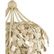 Maypan 6 Light 20 inch Coco Cream Pendant Ceiling Light