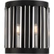 Majestic Splendor 2 Light 11 inch Polished Nickel/Sand Coal Wall Sconce Wall Light