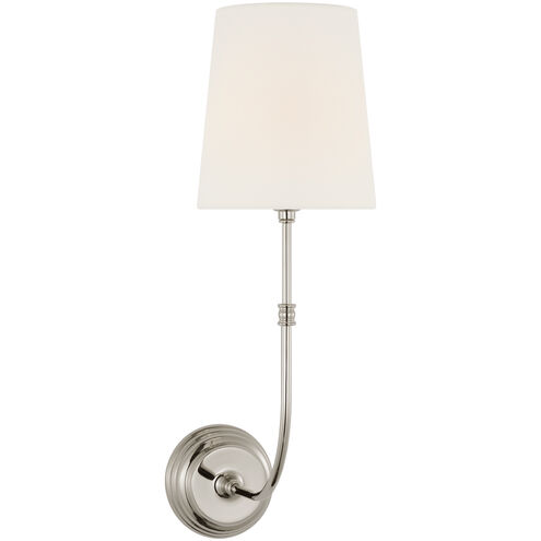 Suzanne Kasler Wyatt LED 6.25 inch Polished Nickel Sconce Wall Light