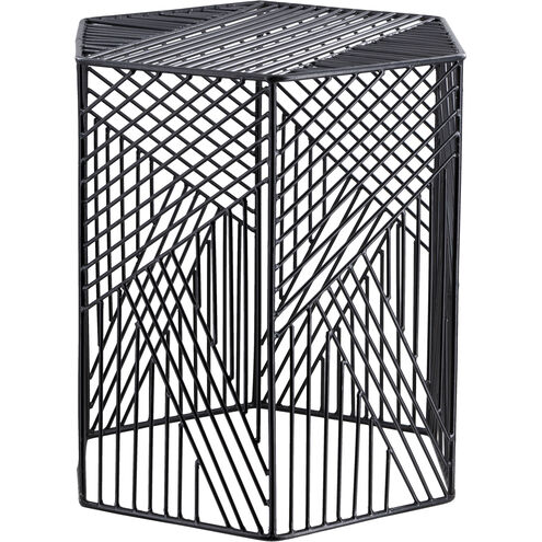 Linear 15.5 inch Outdoor Garden Stool