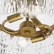 Chevall 2 Light 12.62 inch Gold Ombre Semi-Flush Mount Ceiling Light, Design Series