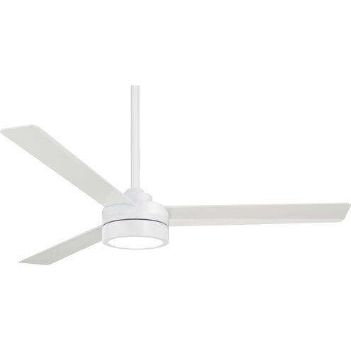 Roto 52 inch Flat White Ceiling Fan