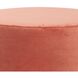 Pana Universal 18 inch Terracotta Ottoman