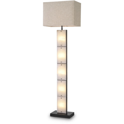 Ortiz 68.11 inch 40.00 watt Bronze Highlight with Alabaster Floor Lamp Portable Light