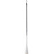 Taper LED 1.25 inch Chrome Pendant Ceiling Light